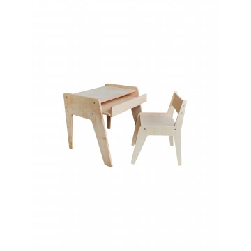 Montessori stolík so stoličkou