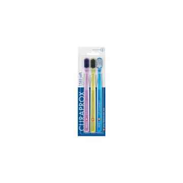 Zubná kefka CS 1560 soft, trojbalenie