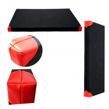 Gymnastický matrac 200x120 čierny/červený