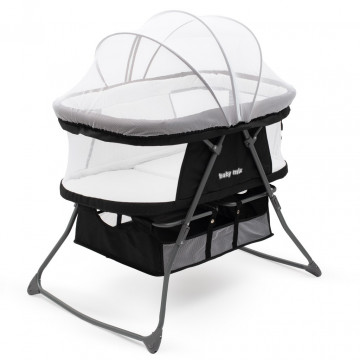 <p>Detská cestovná postieľka DreamyNest Baby Mix čierna</p>
