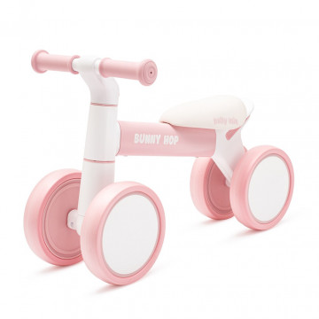 Detské odrážadlo Baby Mix Bunny Hop ružové