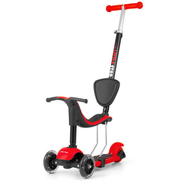 Detská kolobežka Milly Mally Little Star red (poškodený obal)