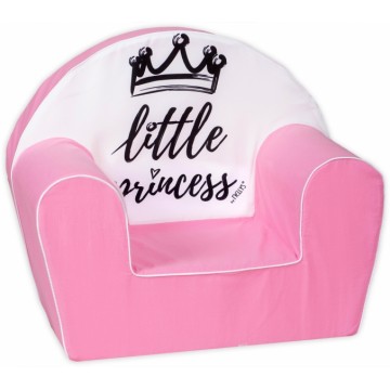 Delsit Detské kresielko, pohovka LUX Little Princess, rúžové