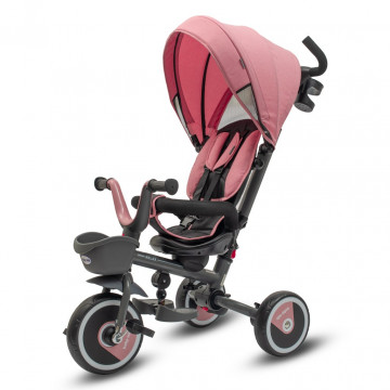 Detská trojkolka Baby Mix 5v1 RELAX 365° ružová