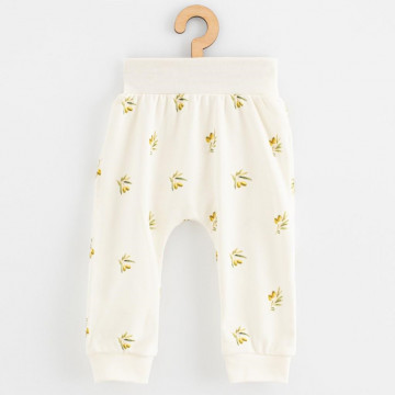Dojčenské nohavice z organickej bavlny New Baby Olivy