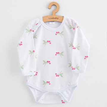 Dojčenské body New Baby Classic II raspberry