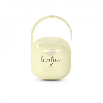 SUAVINEX l Krabička na cumlík BIRDIES - žltá