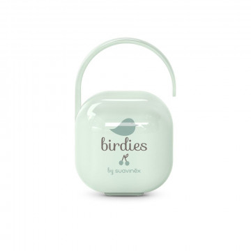 SUAVINEX l Krabička na cumlík BIRDIES - zelená