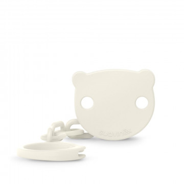 SUAVINEX | Klip na cumlík WILD &amp; FREE - krémový