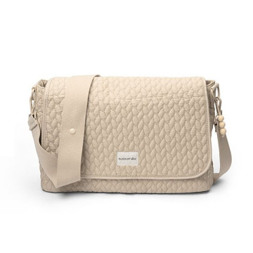 SUAVINEX WONDERLAND PREBAĽOVACIA taška CEZ RAMENO BEIGE