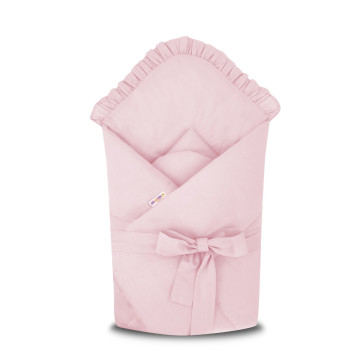 Rýchlozavinovačka s volánikom a stuhou - Royal - růžová