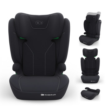 KINDERKRAFT Autosedačka i-Spark 2 Plus i-Size (100-150 cm) Black