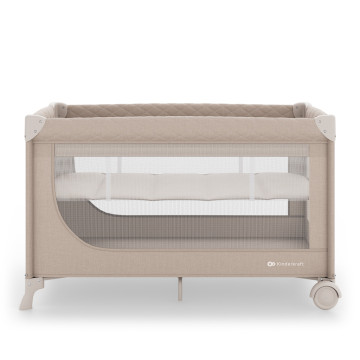 KINDERKRAFT Postieľka cestovná Leody Up Beige