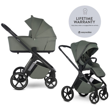 EASYWALKER Kočík kombinovaný Zoey Go Mineral Green