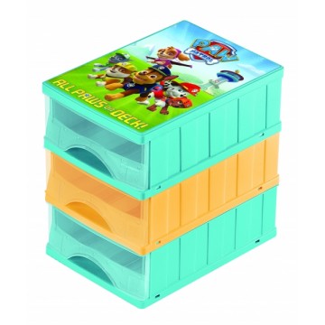 Keeeper Boxy na hračky - zásuvky Paw Patrol