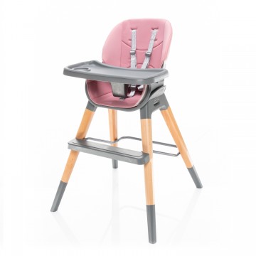 Detská stolička Nuvio, Blush pink