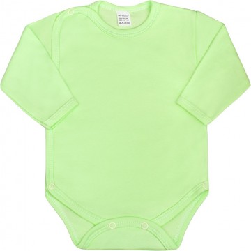 Dojčenské body celorozopínacie New Baby Classic zelené
