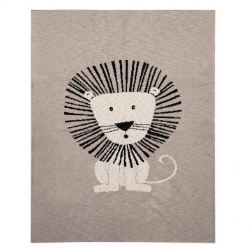 Deka Harmony Brave Lion 100% bavlna 80x100 cm Petite&Mars