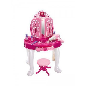 Detský toaletný stolík so stoličkou Baby Mix Amanda