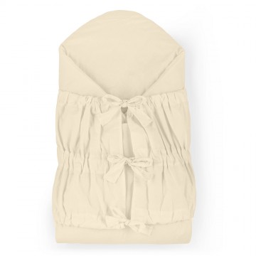 PETITE&MARS Zavinovačka šnurovacia Nurse s pevnou kokosovou vložkou Light Beige
